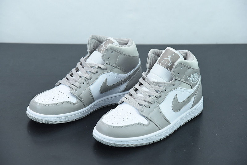 air jordan 1 mid “linen” 554724-082