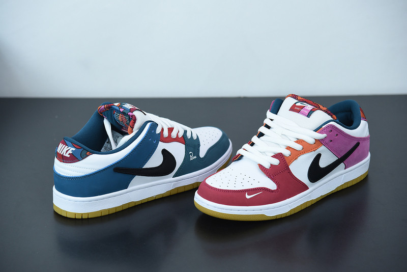 parra x nike sb dunk low dh7695-100