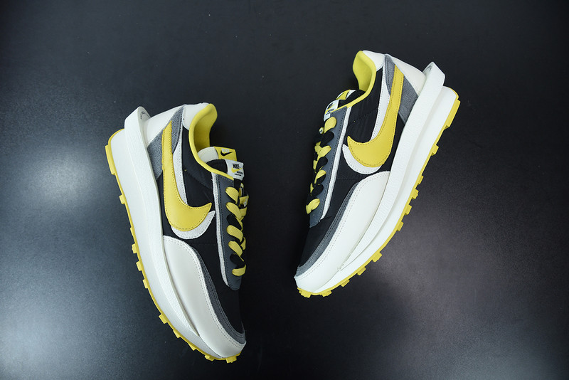 undercover x sacai x nike ldv waffle “bright citron” dj4877-001