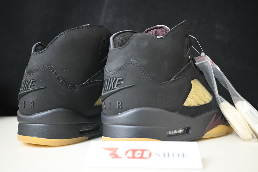 a ma maniÉre x air jordan 5 “black” fd1330-001