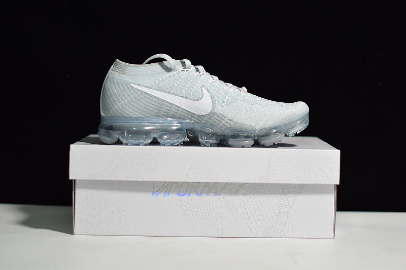 nike air vapormax flyknit "pure platinum" 849558-004