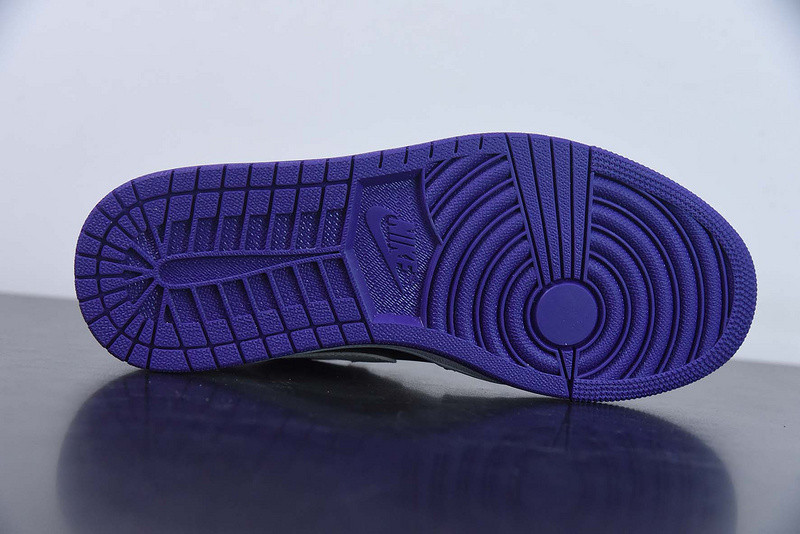 air jordan 1 low court purple black 553558-501