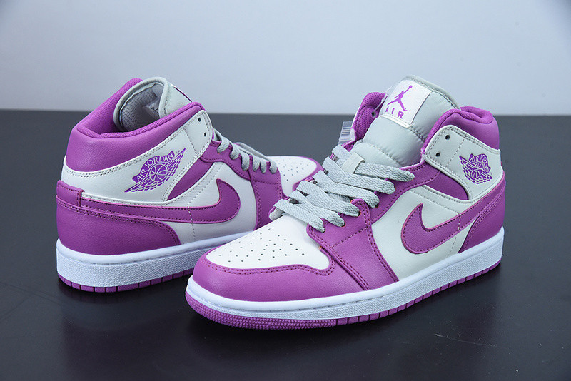 air jordan 1 mid magenta 2022 bq6472-501