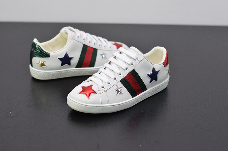 g*u*i ace embroidered low-top sneaker