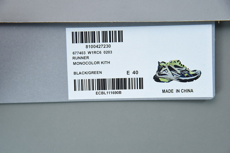 Ba*len*cia*ga runner sneaker