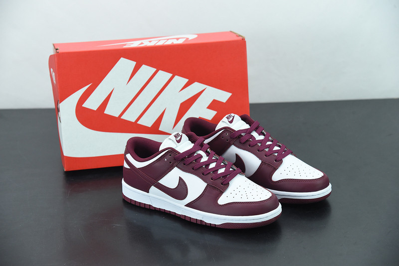 nike dunk low “bordeaux” dd1503-108