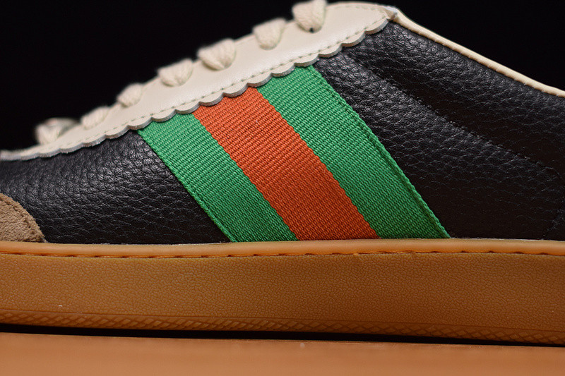 g*u*i jbg leather and suede