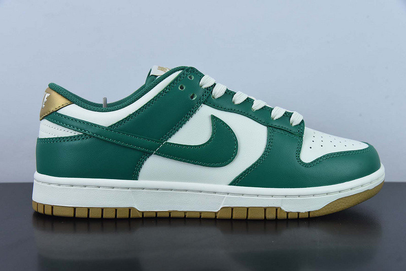 nike dunk low malachite university gold (w) fb7173-131