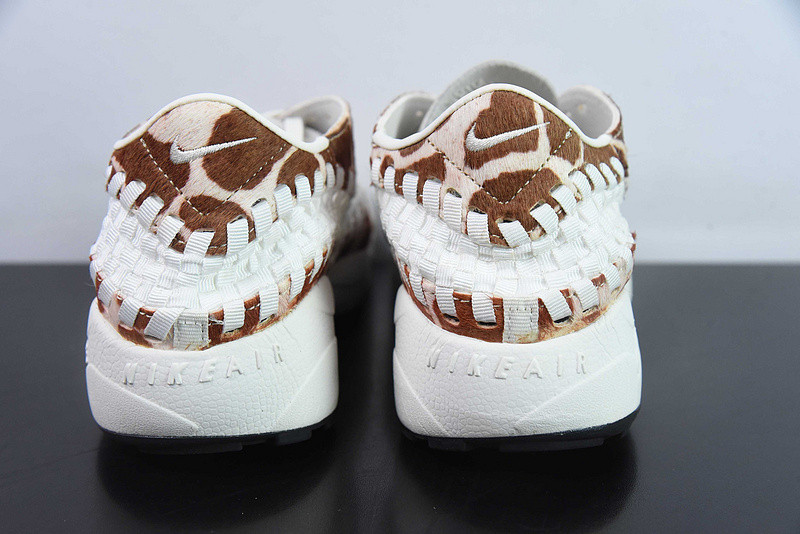 nike air footscape woven "cow print" fb1959-100