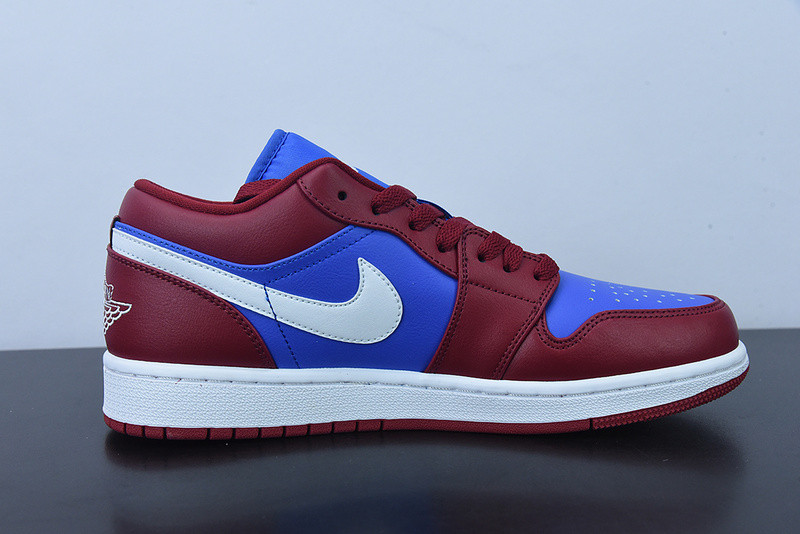 air jordan 1 low pomegranate medium blue dc0774-604