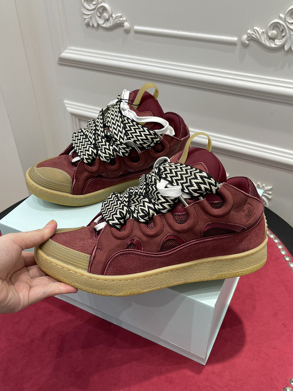 lanvin curb sneaker