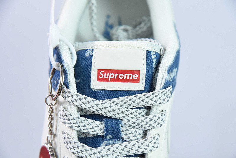 nike sb dunk low S*p*e denim blue off white red fc1688-194