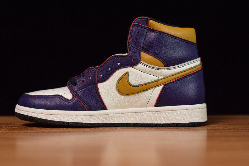 air jordan 1 retro high og defiant sb lakers cd6578-507