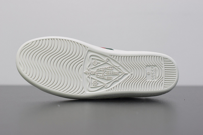 g*u*i ace embroidered low-top sneaker