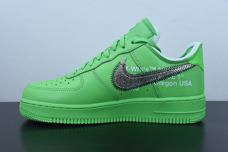 nike of x air force 1 low “light green spark” dx1419-300