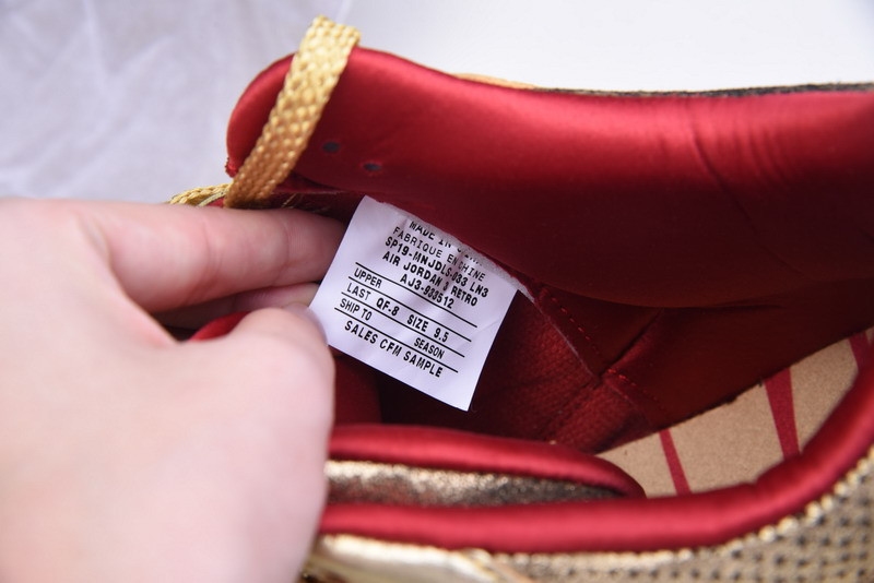 air jordan 3 jth “gold oscars ” aj3-933512