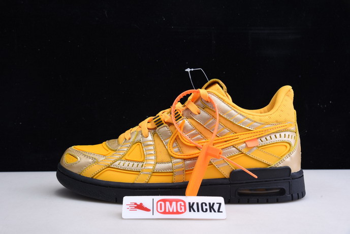 of nike air rubber dunk “”university gold“ cu6015-700