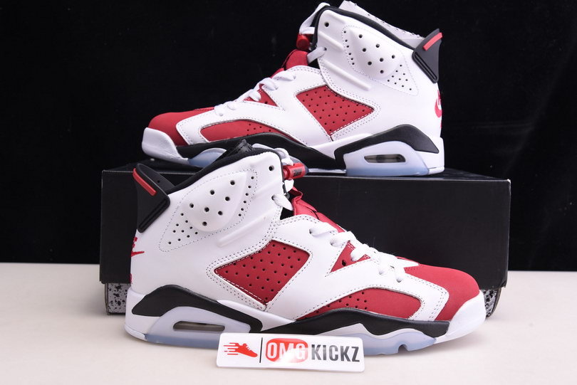air jordan 6 retro "carmine" 2021 ct8529-106